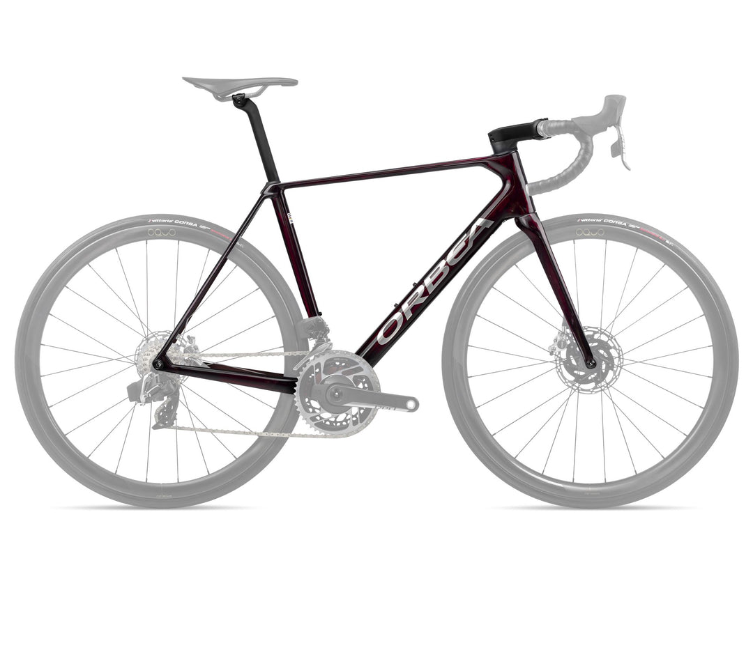 Orbea ORCA OMX Wine Red Carbon View-Titanium (Gloss)