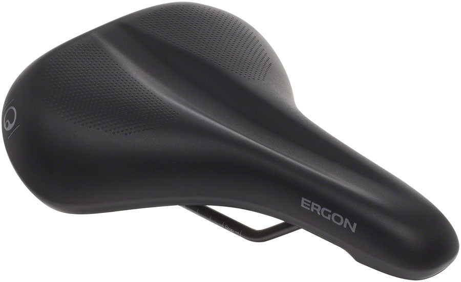 Ergon ST Gel Saddle - Chromoly Men's Small/Medium Black
