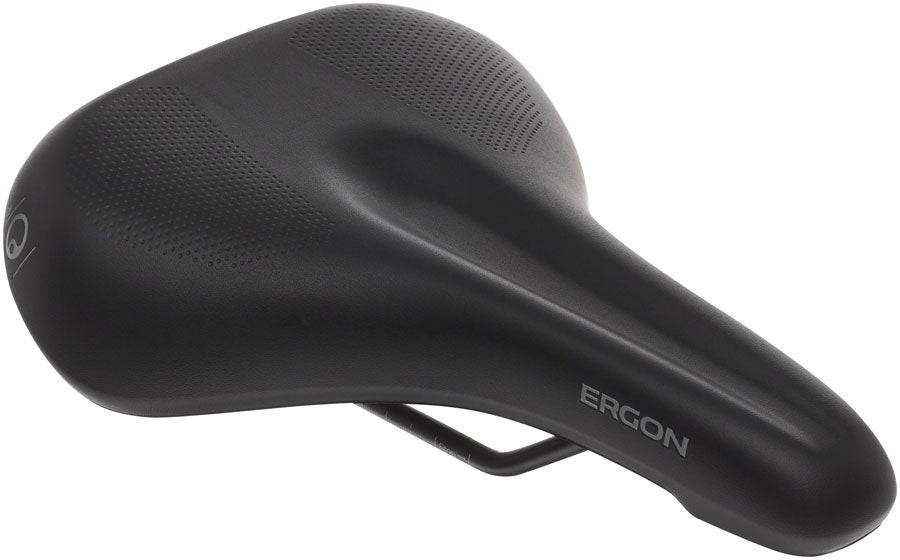 Ergon ST Gel Saddle - Chromoly Black Women's Small/Medium