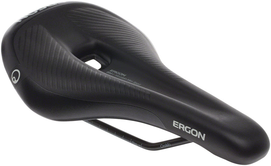 Ergon SM E Mountain Sport Saddle - Chromoly Stealth Men's Medium/Large