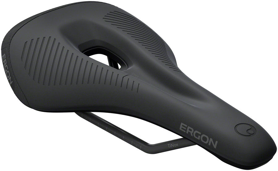 Ergon SMS Comp Saddle - TiNox SL Black Men's Medium/Large