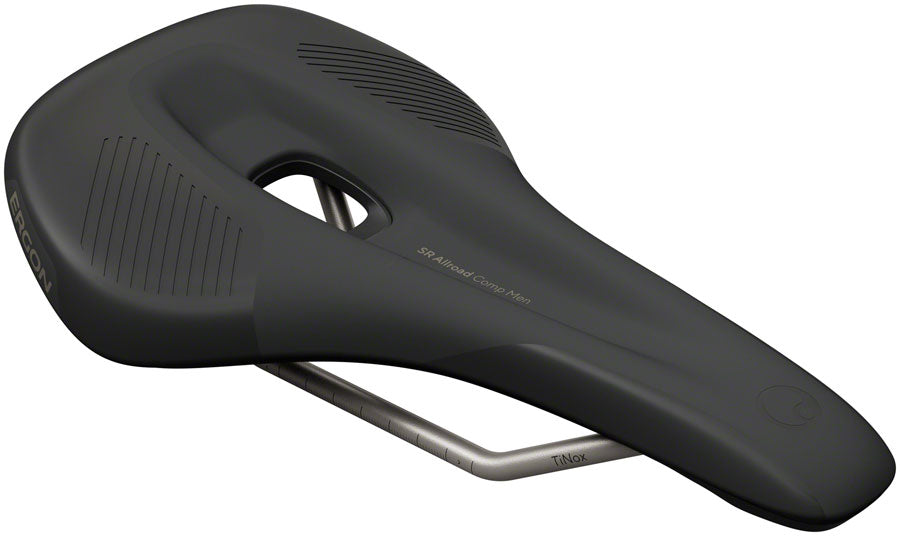 Ergon SR Allroad Comp Saddle - TiNox SL Black Men's Small/Medium