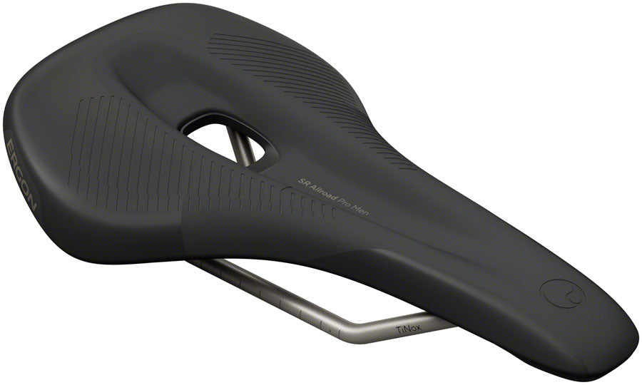 Ergon SR Allroad Pro Saddle - TiNox SL Black Men's Small/Medium