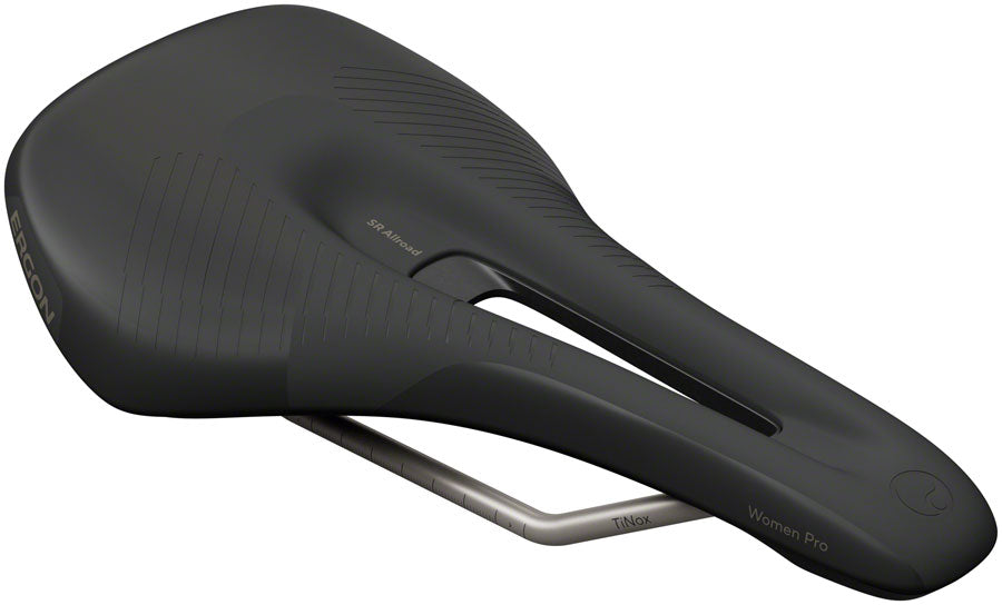 Ergon SR Allroad Pro Saddle - TiNox SL Black Women's Small/Medium
