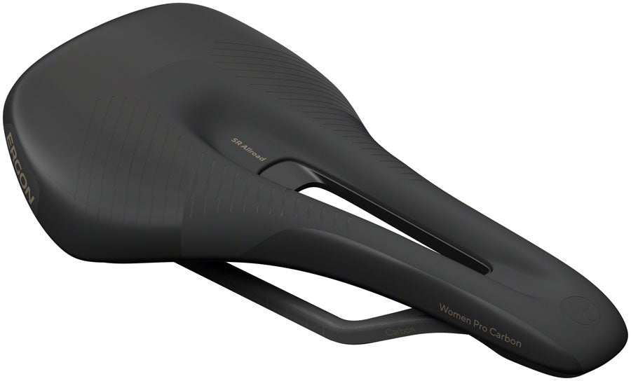 Ergon SR Allroad Pro Carbon Saddle - Carbon Black Women's Small/Medium