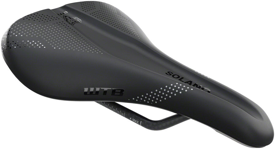 WTB Solano Saddle - Carbon Black Wide Fusion Form