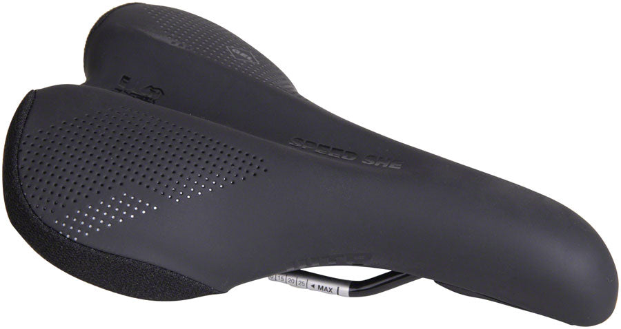 WTB Speed She Saddle - Chromoly Black Women's 150 mm Wide
