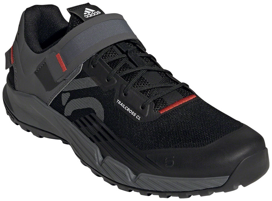 Five Ten Trailcross Mountain Clipless Shoes - Men's Core BLK/Gray Three/Red 14