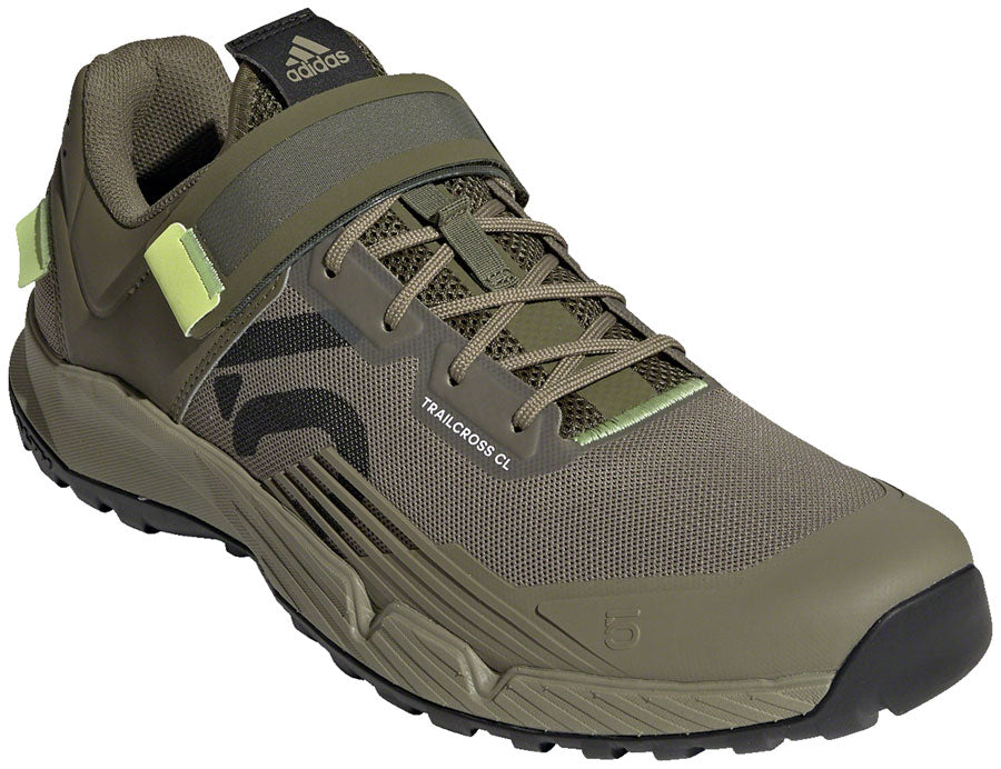 Five Ten Trailcross Mountain Clipless Shoes - Men's Orbit Green/Carbon/Pulse Lime 7.5