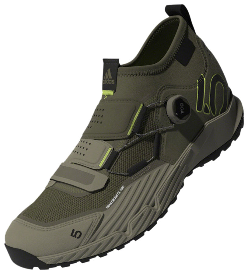 Five Ten Trailcross Pro Mountain Clipless Shoes - Men's Green/Black/Green 11