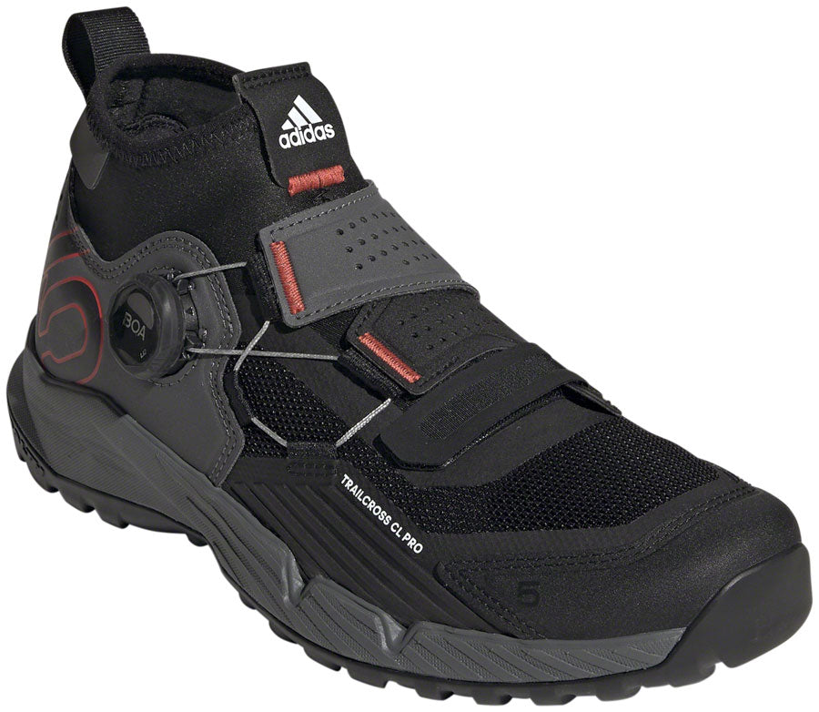 Five Ten Trailcross Pro Mountain Clipless Shoes - Women's Gray/Black/Red 7