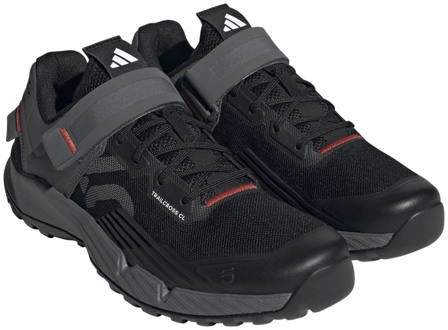 Five Ten Trailcross Mountain Clipless Shoes - Women's Core BLK/Gray Three/Red 8.5
