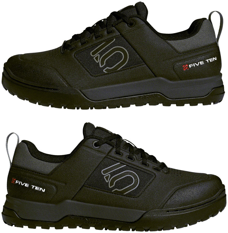 Five Ten Impact Pro Flat Shoes - Men's Core Black/Gray Three/Gray Six 12