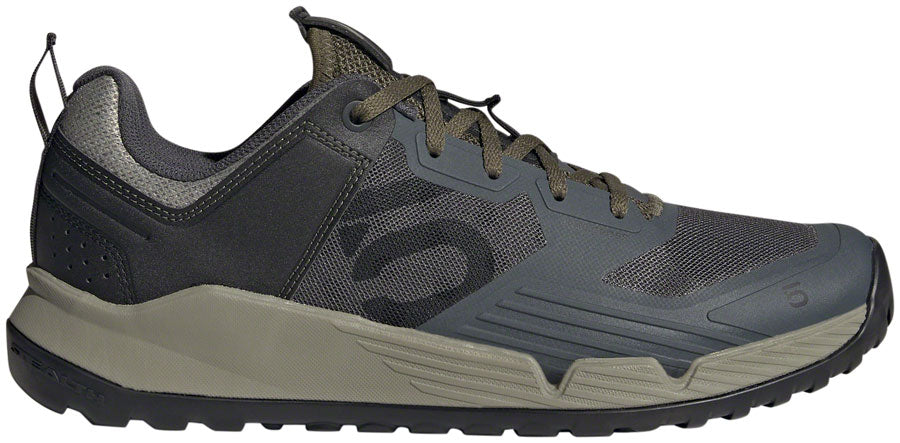 Five Ten Trailcross XT Flat Shoes - Men's Gray Six/Core BLK/Olive Strata 10
