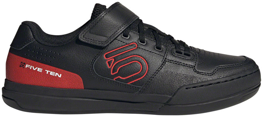 Five Ten Hellcat Mountain Clipless Shoes - Men's Core Black/Red/FTWR White 8