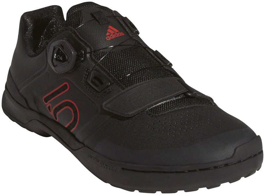 Five Ten Kestrel Pro BOA Mountain Clipless Mountain Clipless Shoes - Men's Core BLK / Red / Gray Six 7.5