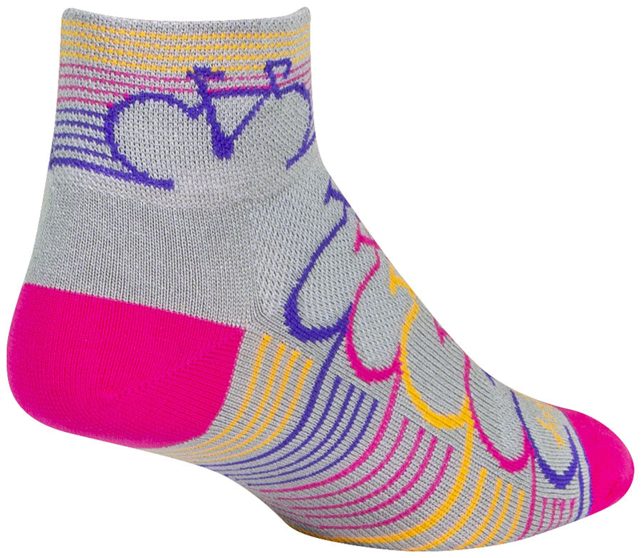 SockGuy Classic Low Streamline Socks - 2" Women's Small/Medium