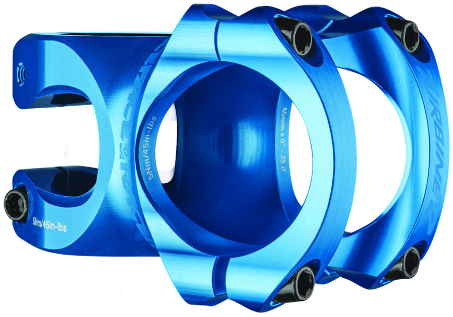 RaceFace Turbine R 35 Stem - 40mm 35mm Clamp +/-0 1 1/8" Blue