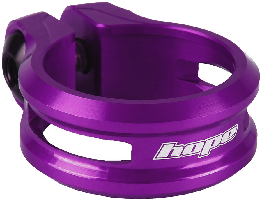 Hope Seatpost Clamp - 34.9mm Bolt-On Purple