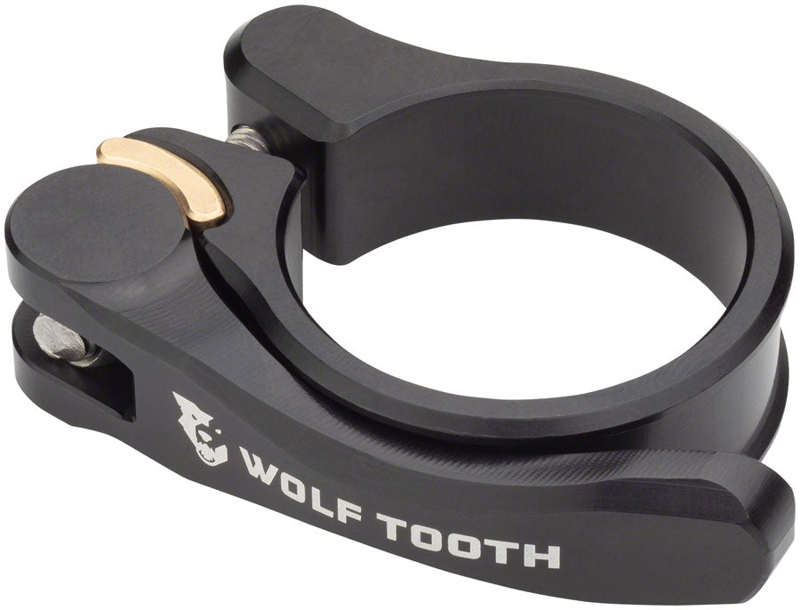 Wolf Tooth Components Quick Release Seatpost Clamp - 38.6mm QR Black