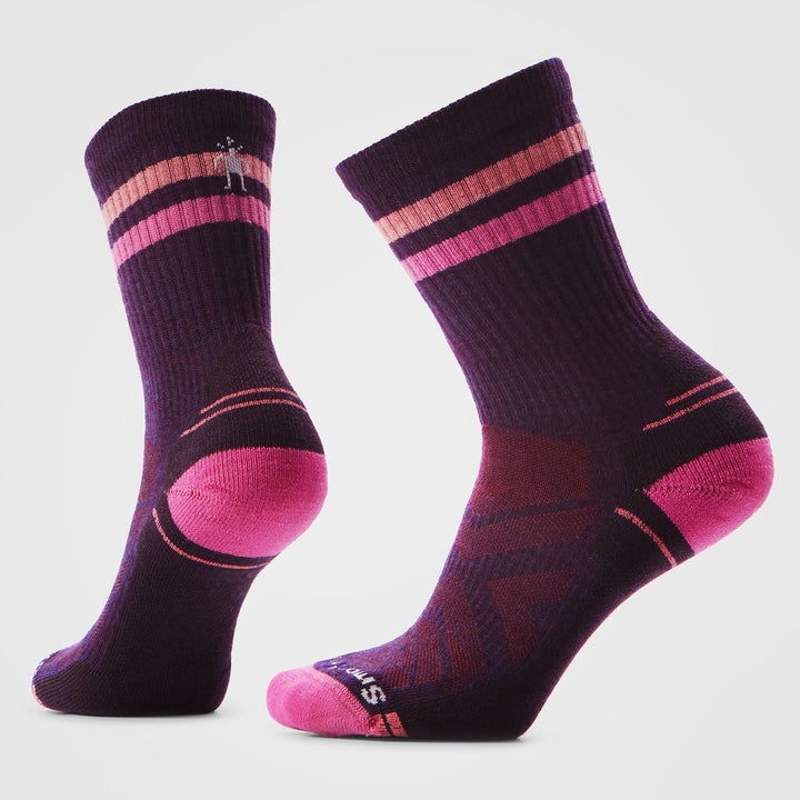 Smartwool Women's Hike Light Cushion Tube Stripe Crew Socks
