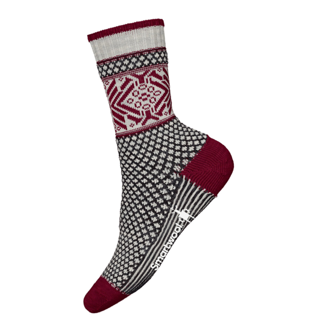 Smartwool Women's Everyday Cozy Popcorn Snowflake Crew Socks