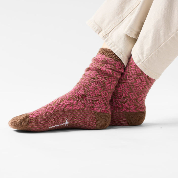 Smartwool Women's Everyday Cozy Traditional Snowflake Crew Socks