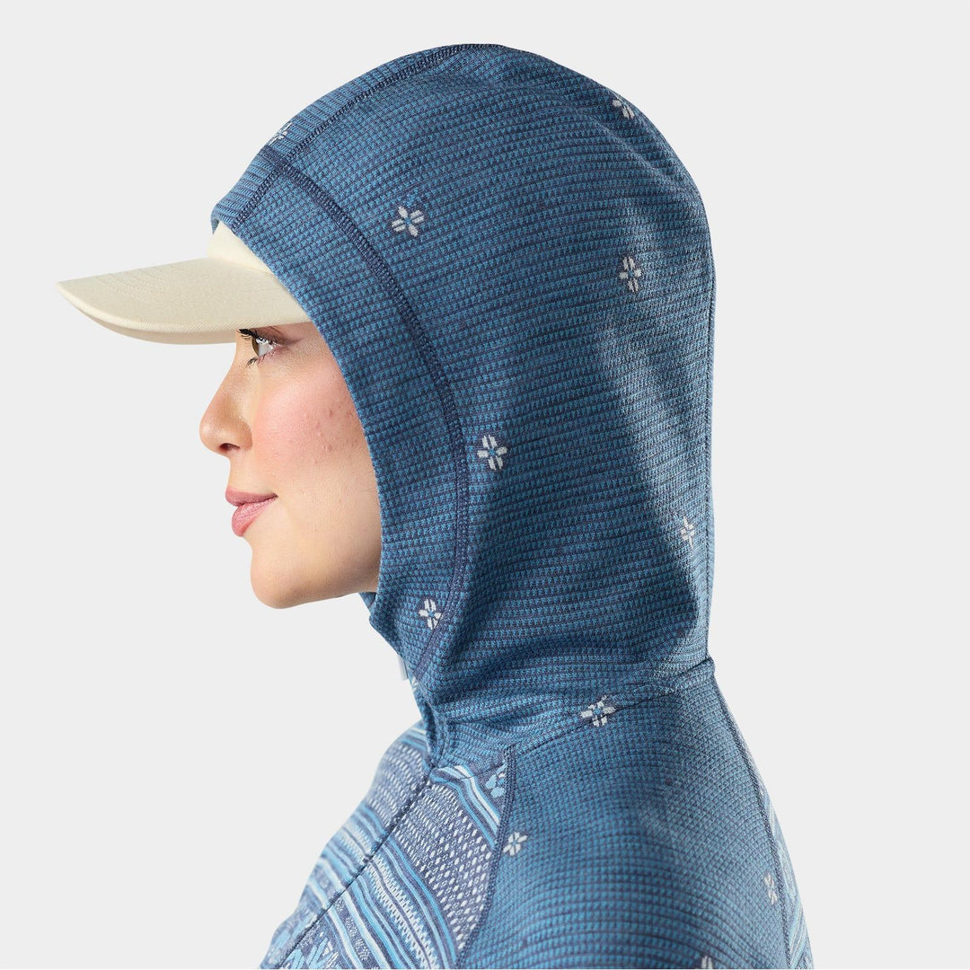 Smartwool Women's Classic Thermal Merino Base Layer 1/2 Zip Hoodie