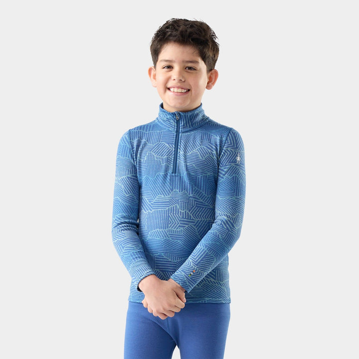 Smartwool Kids' Classic Thermal Merino Base Layer 1/4 Zip