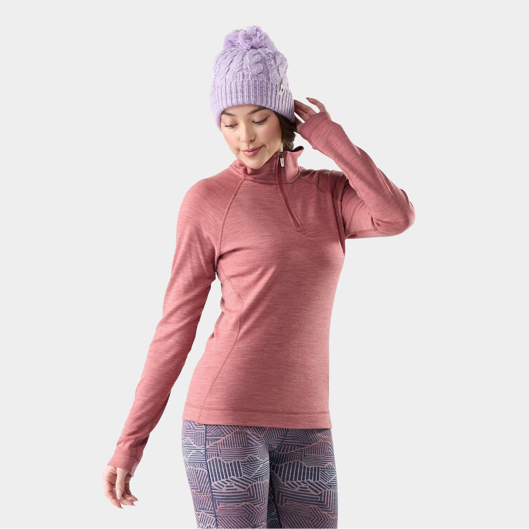 Smartwool Women's Classic Thermal Merino Base Layer 1/4 Zip
