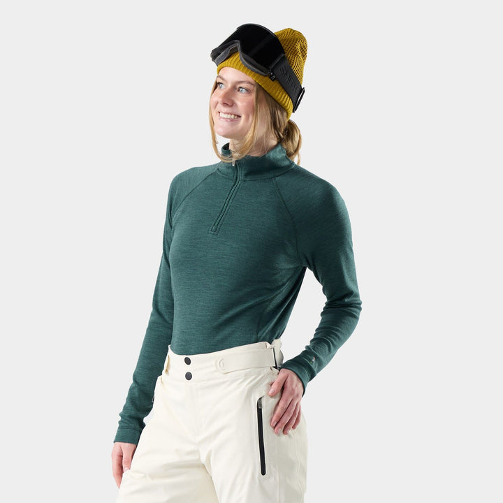 Smartwool Women's Classic Thermal Merino Base Layer 1/4 Zip