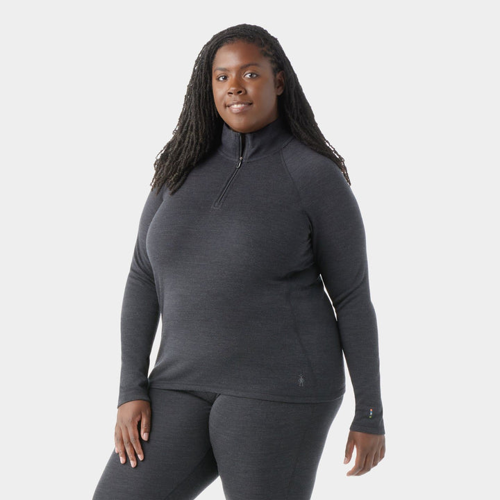 Smartwool Women's Classic Thermal Merino Base Layer 1/4 Zip Plus
