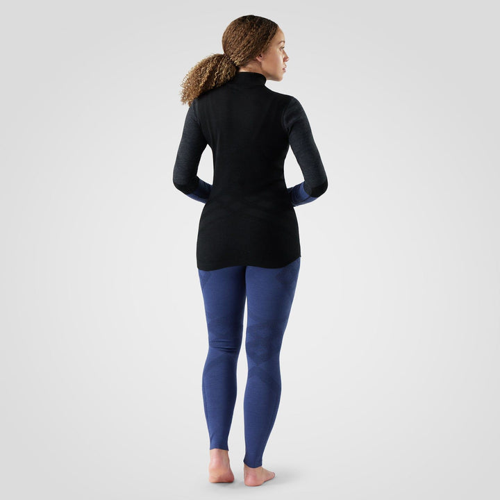 Smartwool Women's Intraknit Thermal Merino Base Layer Colorblock 1/4 Zip
