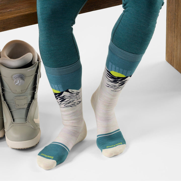 Smartwool Women's Snowboard Targeted Cushion Valley Sunset OTC Socks