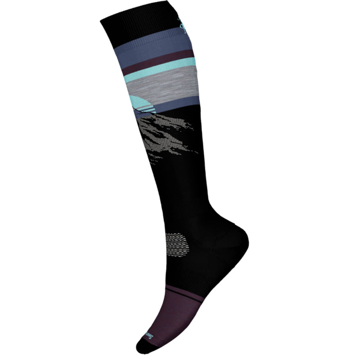 Smartwool Snowboard Targeted Cushion Mountain Sunrise OTC Socks