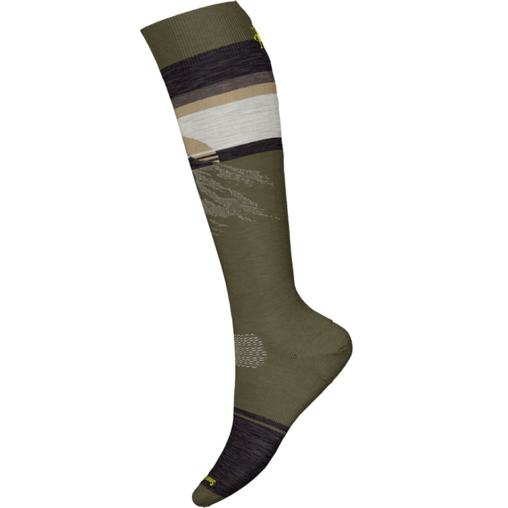 Smartwool Snowboard Targeted Cushion Mountain Sunrise OTC Socks
