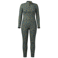 Dark Teal Wild Blossom