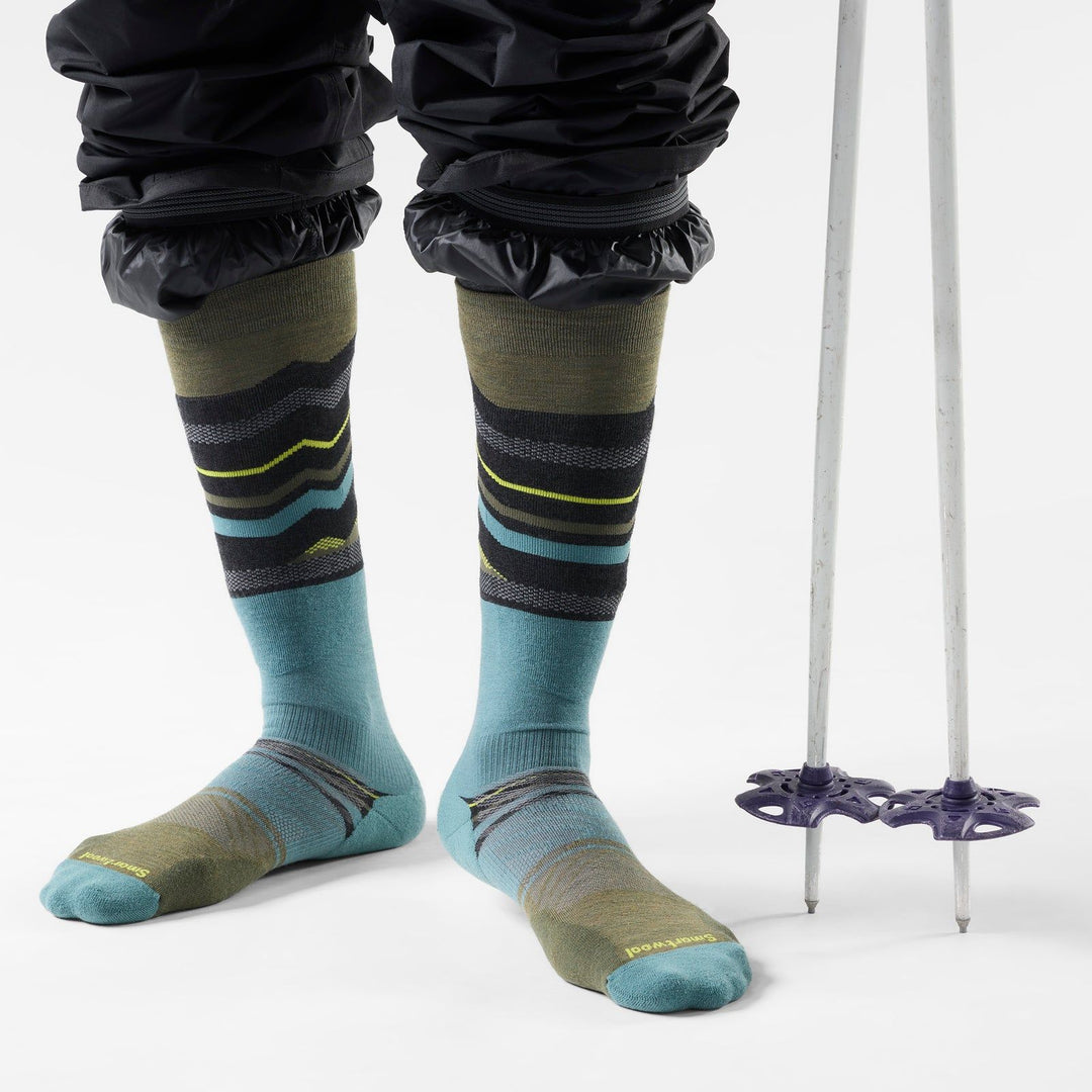 Smartwool Ski Targeted Cushion Expanding Horizons OTC Socks