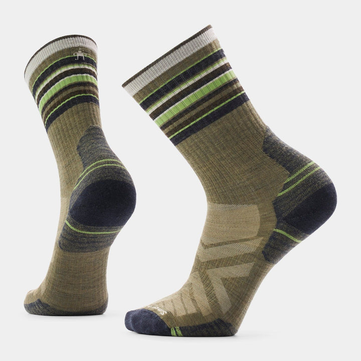 Smartwool Hike Targeted Cushion Striped Crew Socks
