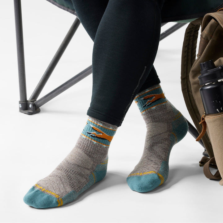 Smartwool Women's Hike Light Cushion Fox Meadow Mid Crew Socks
