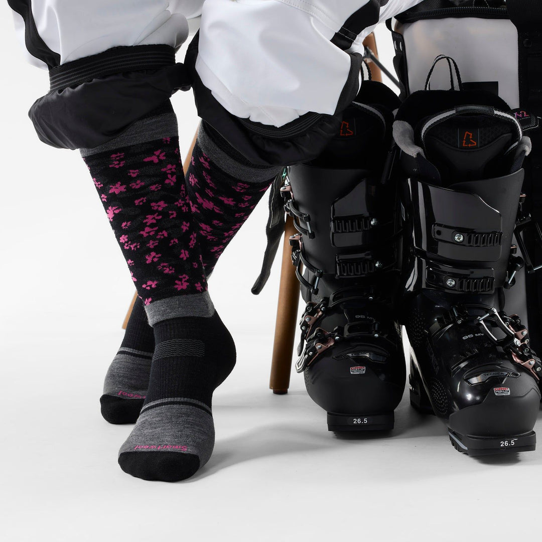 Smartwool Women's Snowboard Targeted Cushion Wild Blossom OTC Socks