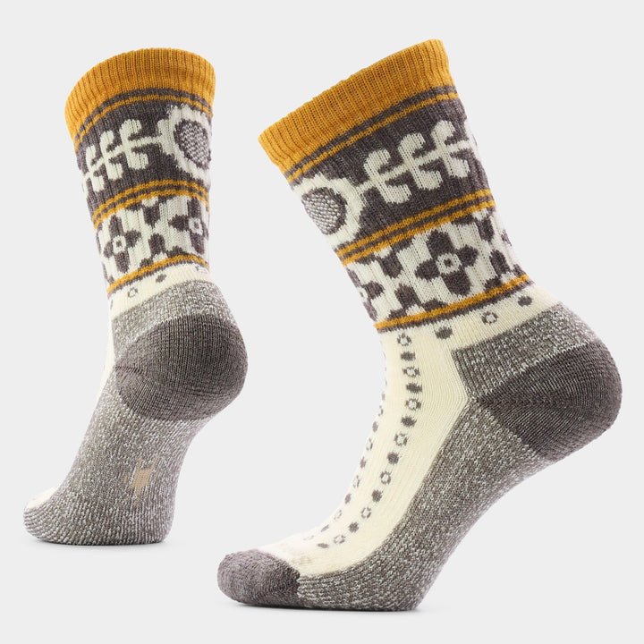 Smartwool Women's Everyday Cozy Retro Sunflower Crew Socks