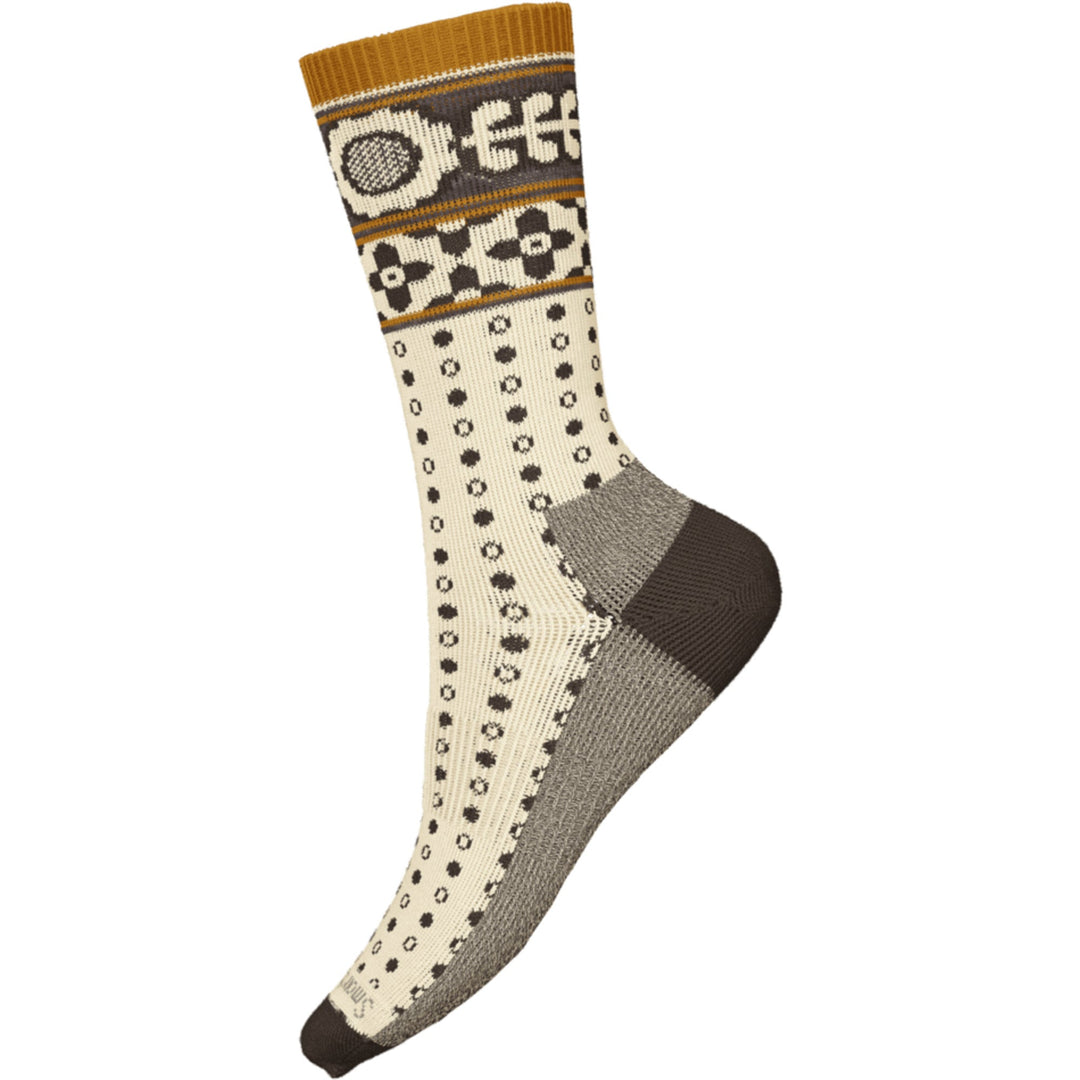 Smartwool Women's Everyday Cozy Retro Sunflower Crew Socks