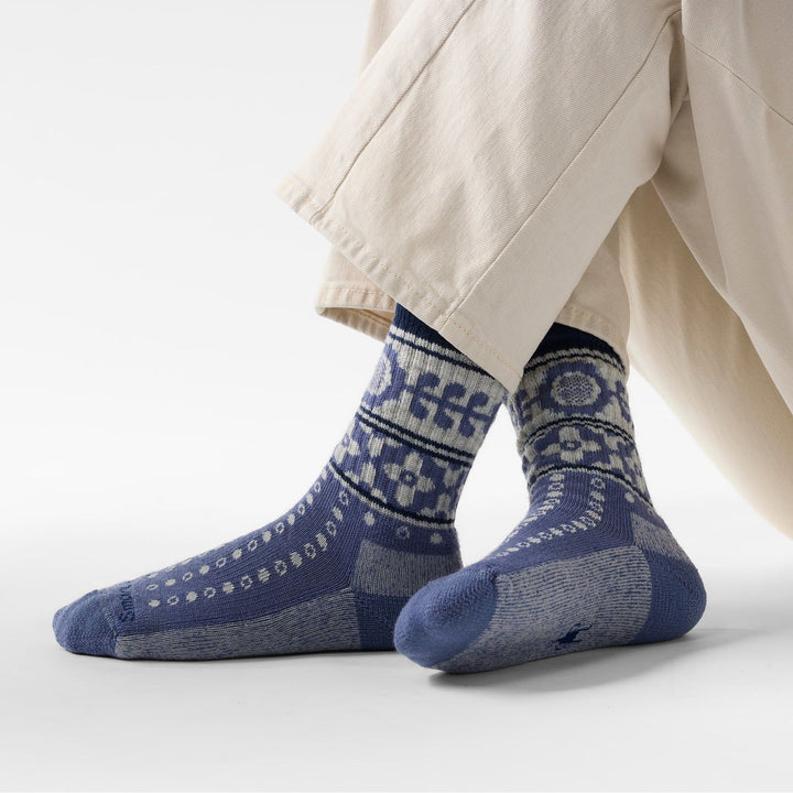 Smartwool Women's Everyday Cozy Retro Sunflower Crew Socks
