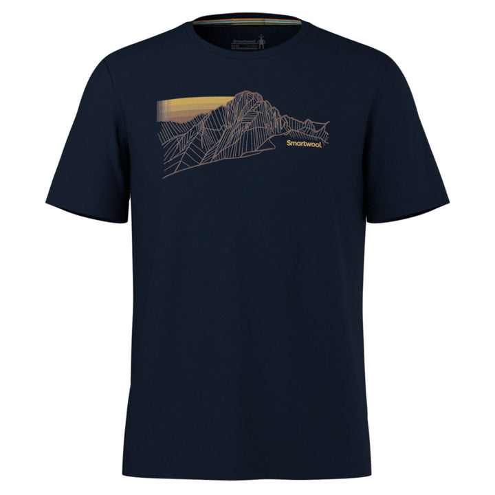 Smartwool Men's Alpine Trace Active Short Sleeve Graphic Tee