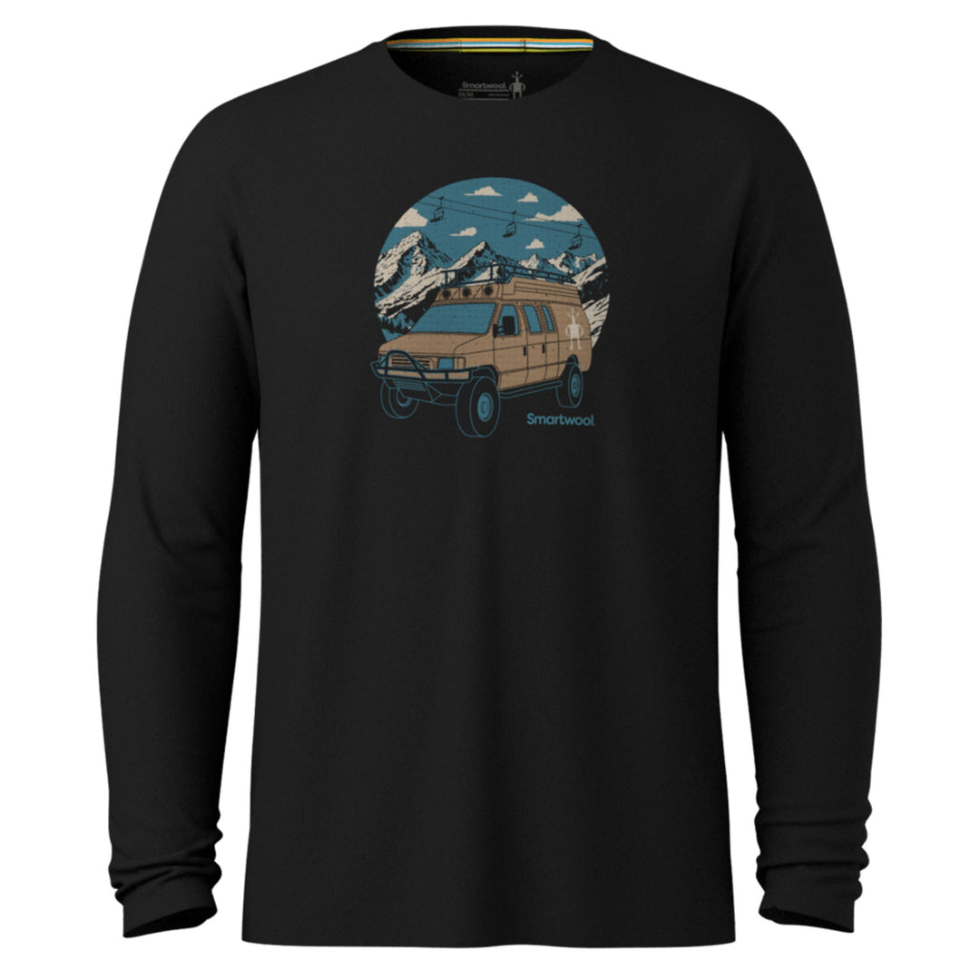 Smartwool Men's First Chair Pursuit Active Long Sleeve Graphic Tee