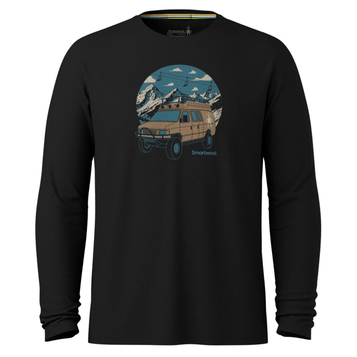 Smartwool Men's First Chair Pursuit Active Long Sleeve Graphic Tee