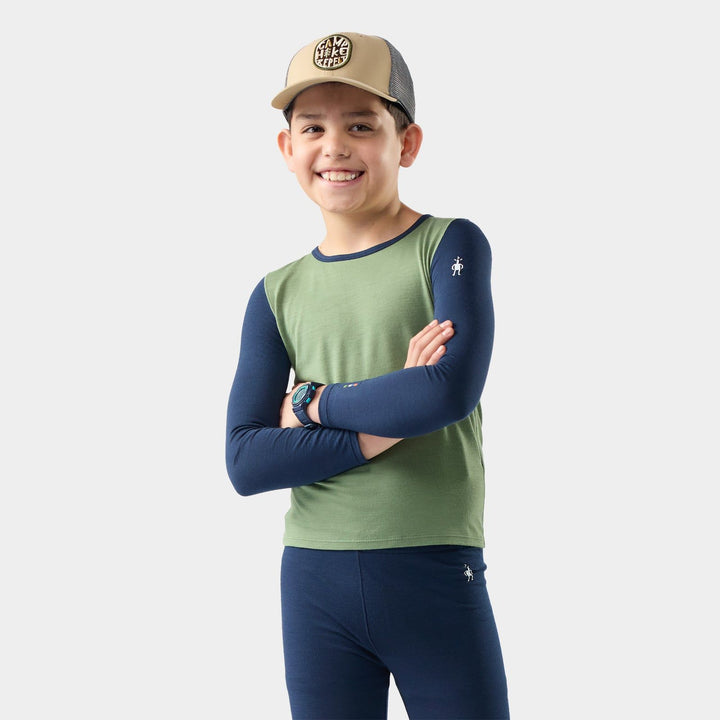 Smartwool Kids' Classic Merino Blend Base Layer Crew