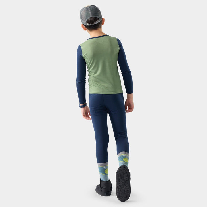 Smartwool Kids' Classic Merino Blend Base Layer Crew