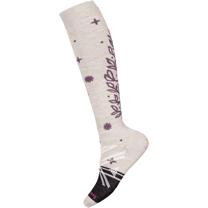 Smartwool Women's Ski Full Cushion Ice Blossom OTC Socks
